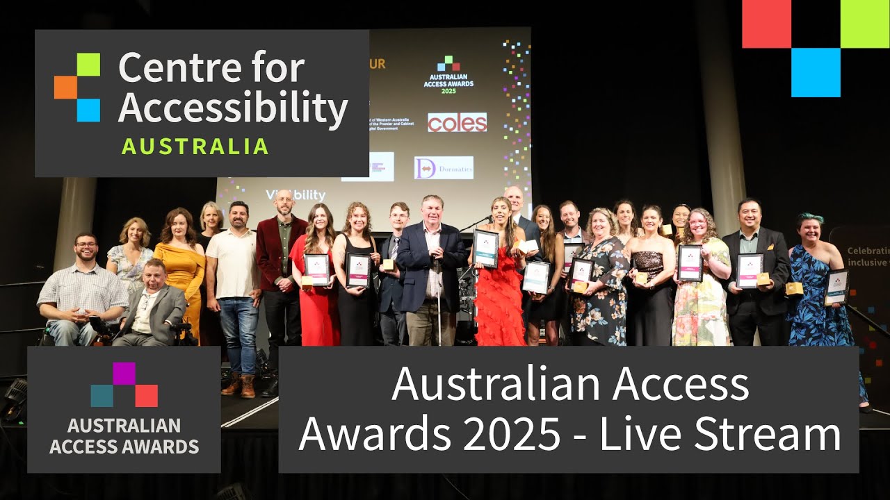 Australian Access Awards 2025 Live Stream