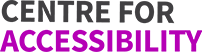 Centre For Accessibility logo