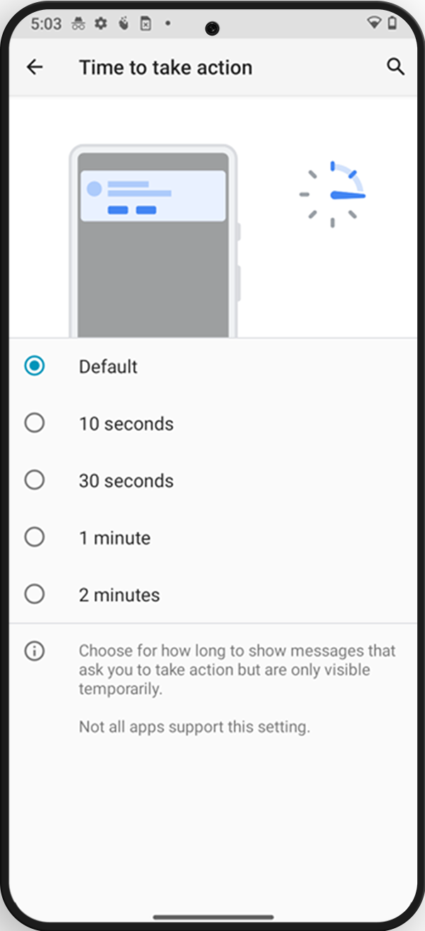 Stock Android Smartphone - Centre For Accessibility Australia