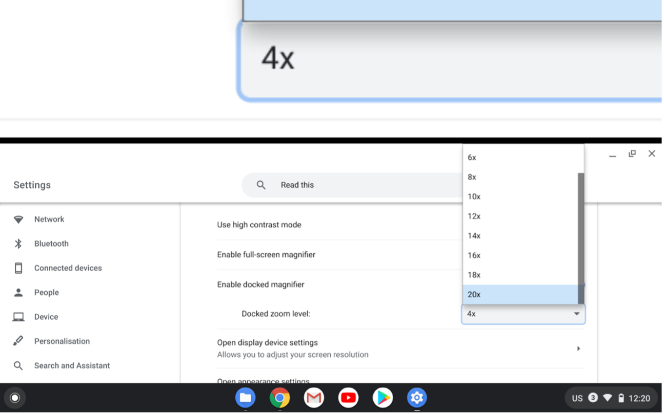Chrome OS Centre For Accessibility Australia