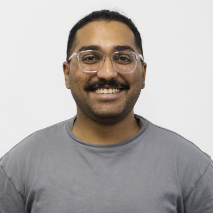 Bryan Benjamin, smiling at the camera.