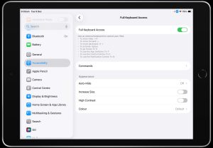 Keeble iOS iPad - Centre For Accessibility Australia