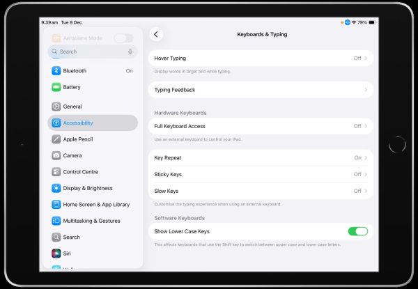 Keeble iOS iPad - Centre For Accessibility Australia